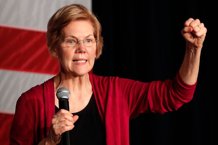 Elizabeth Warren promises to break up tech giants